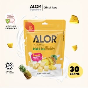ALOR FRZ DRIED Pineapple YOGURT BITE 30G