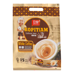 AH HUAT WHITE COFFEE KOPITIAM CHARCOAL ROAST 15SX28G