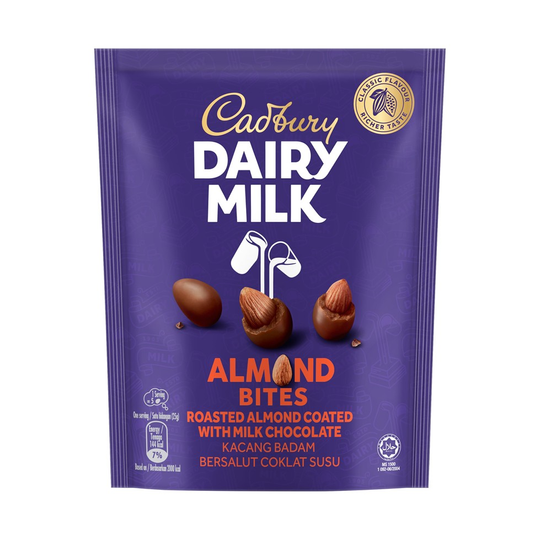 CADBURY DAIRY MILK CHOCOLATE MERRY ALMOND BITES 50G